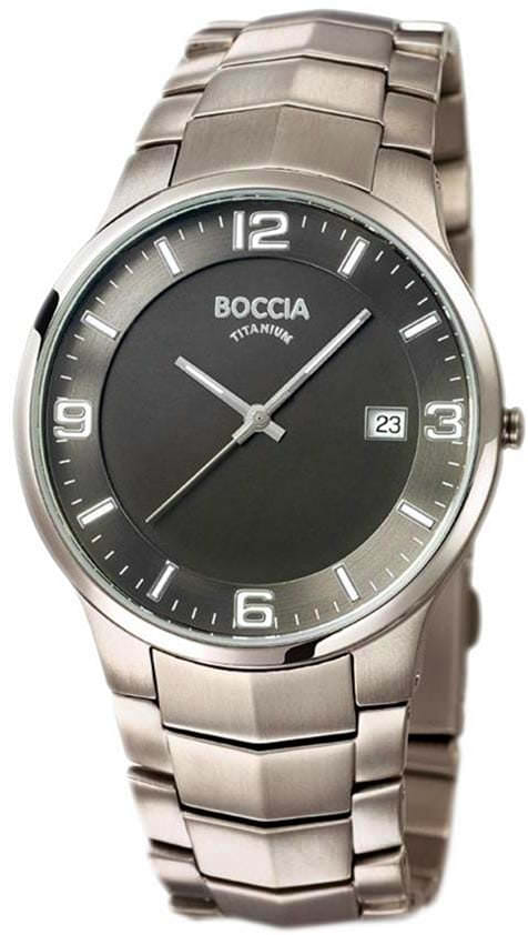 Orologio Uomo Boccia 3599-03 Al Quarzo - Cassa E Cinturino In Titanio Argento, 42 Mm - 3
