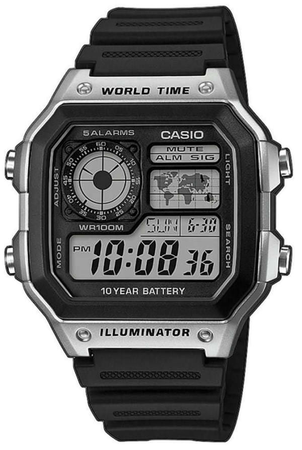 Наручные часы Casio AE-1200WH-1CVEF фото 1