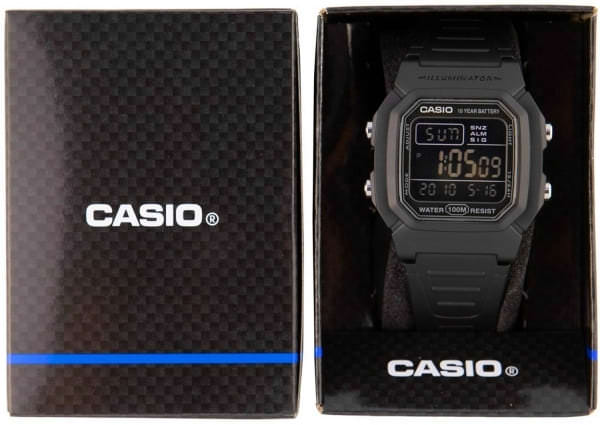 Наручные часы Casio W-800H-1BVES фото 7