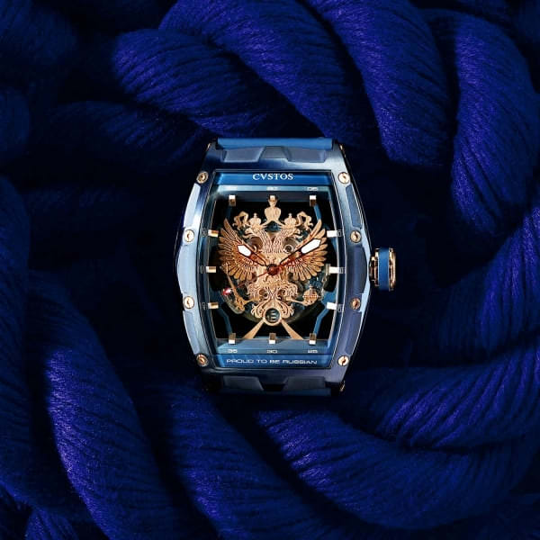 Наручные часы CVSTOS ProudToBeRussian-Blue фото 2